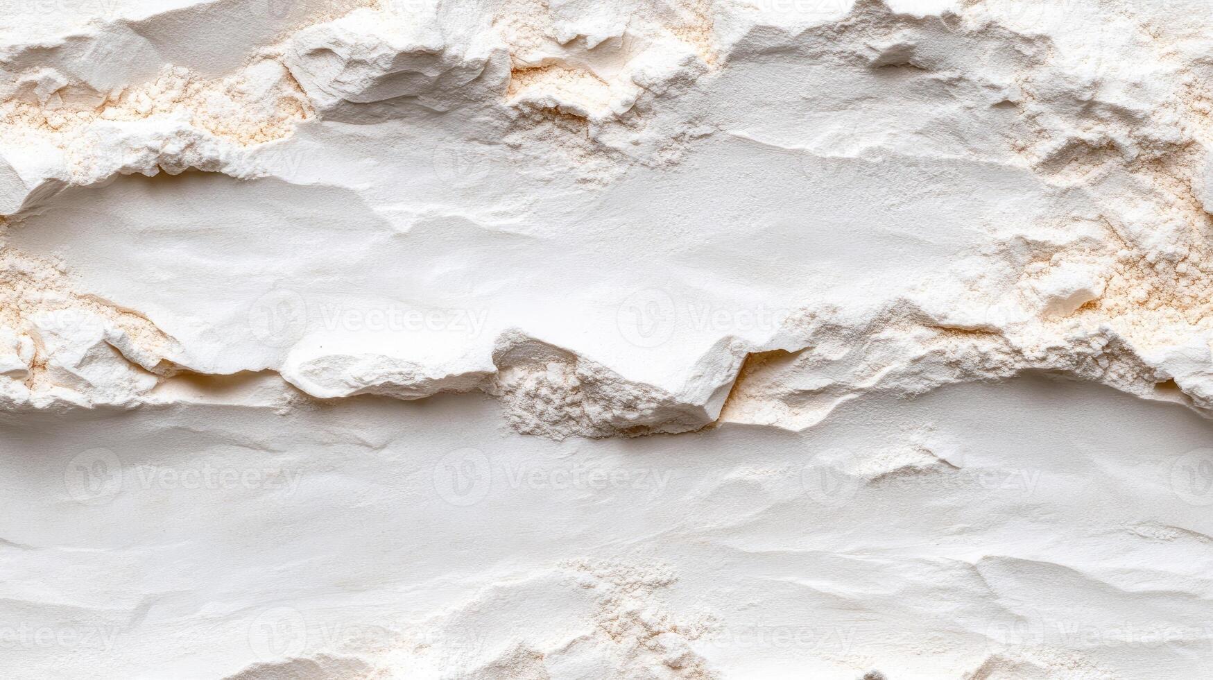 White powder on a white background photo
