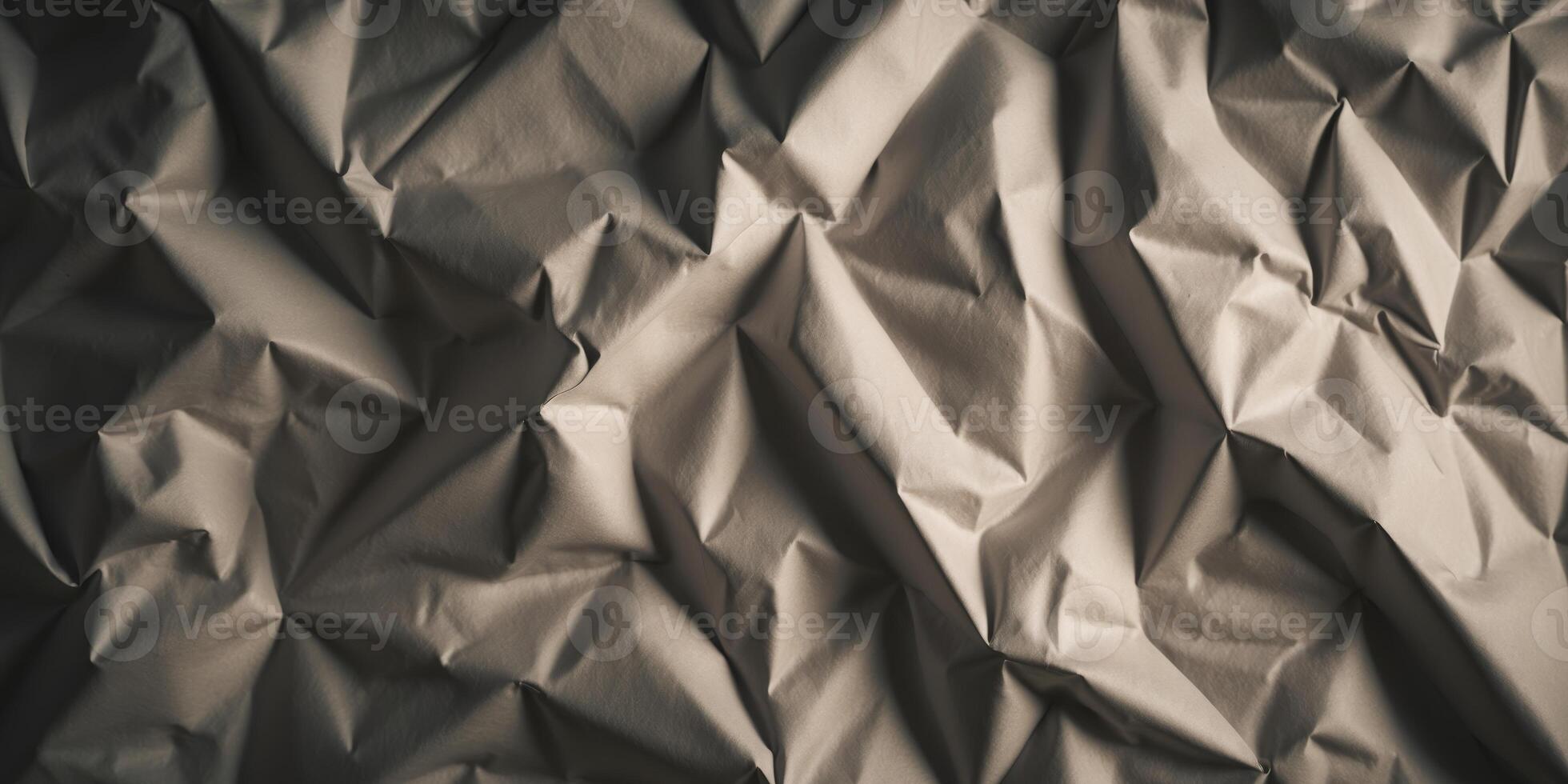 Crumpled paper texture background photo