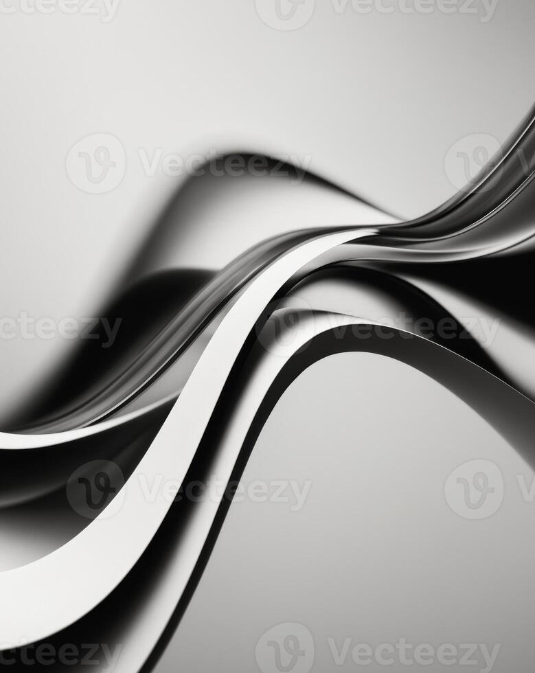 Abstract Black Liquid Wavy Background Animation photo