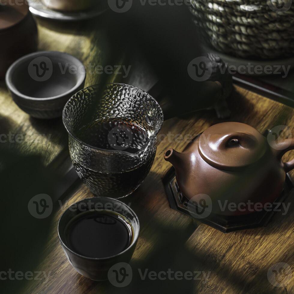 Immerse yourself in a Serene Tea Experience perfectly complemented by Natural Light photo