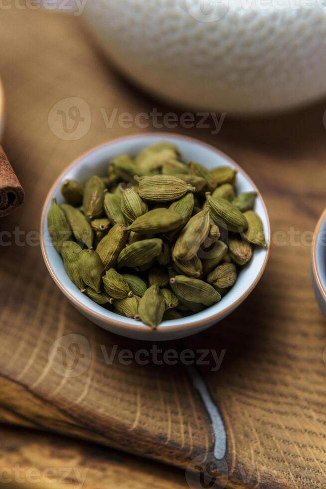 Discover the exquisite taste of Fresh Green Cardamom Pods, perfect for various culinary uses photo