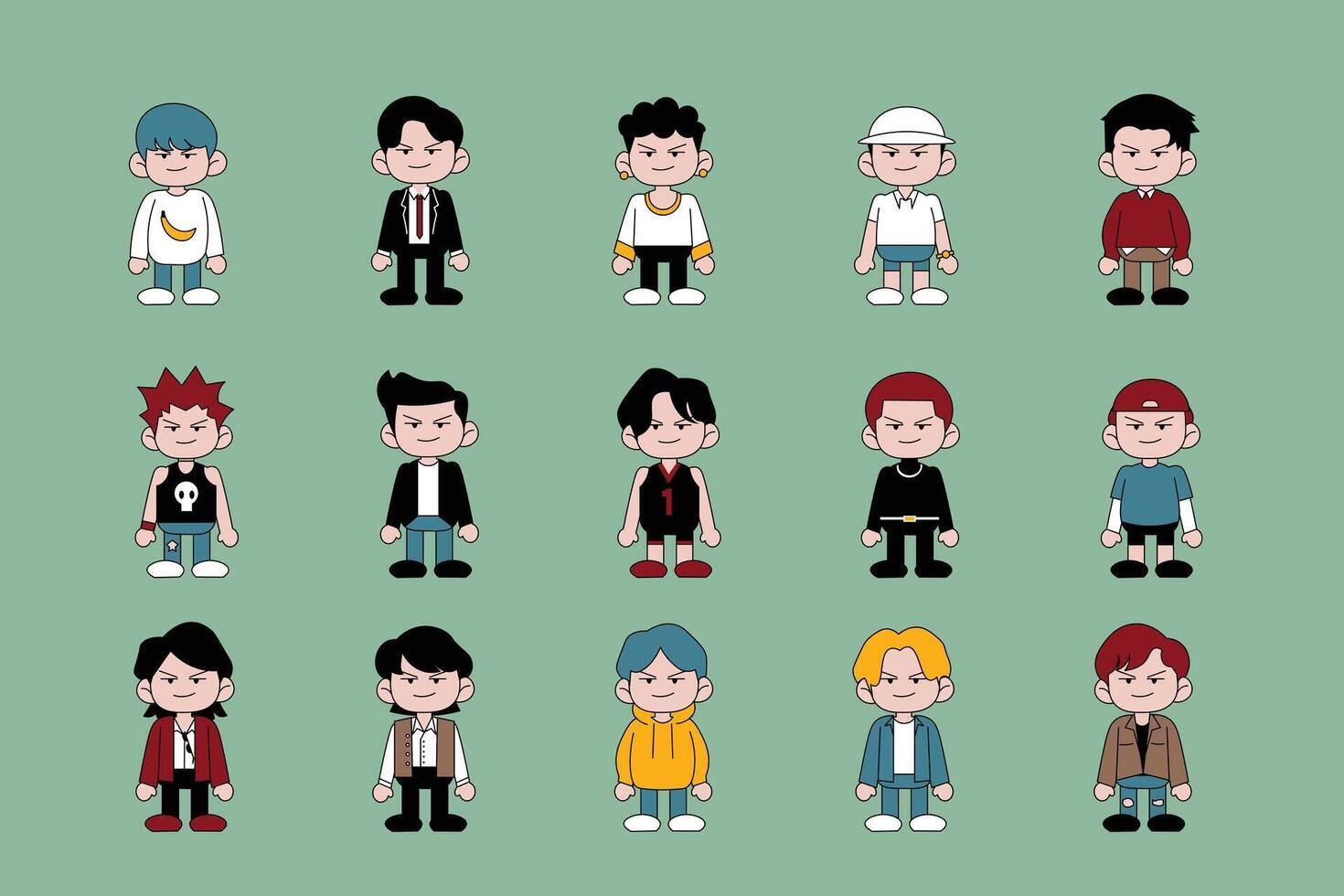 Man Character illustration vector