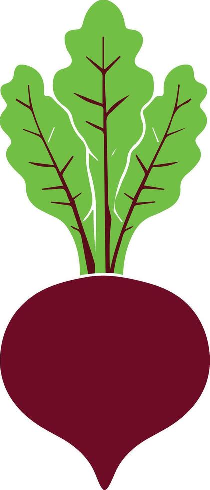 A silhouette image showcasing a variety of root vegetables, including a beet, vector