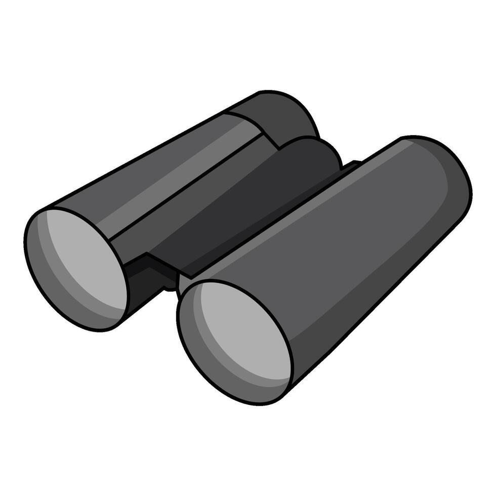 illustration of Binoculars vector