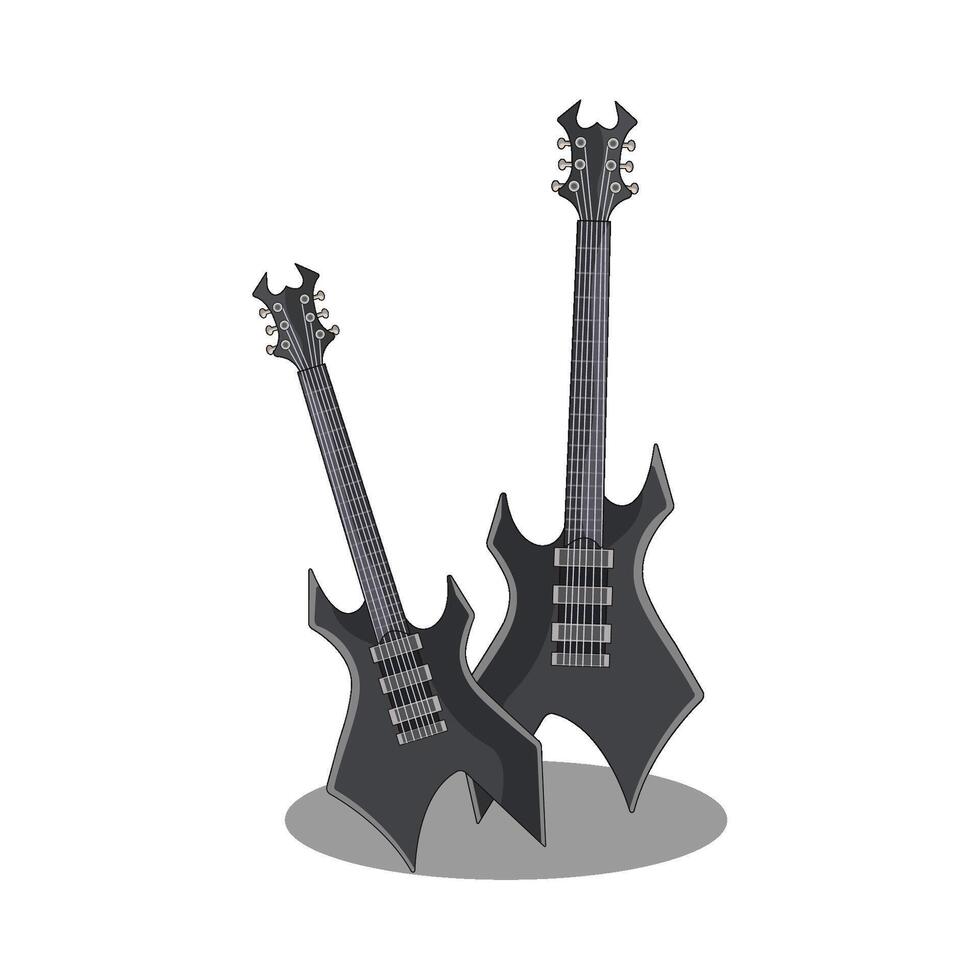 Electric Guitar for Classic Rock vector