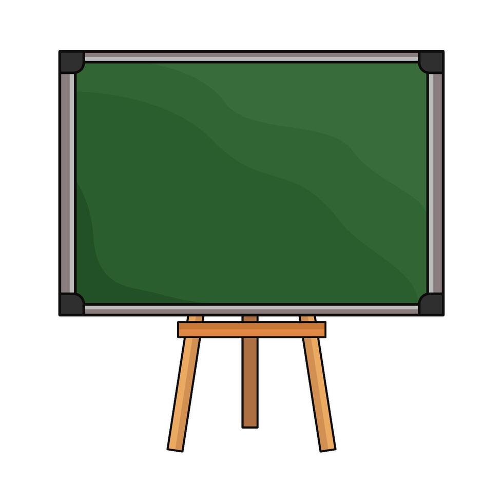 stand chalkboard illustration vector
