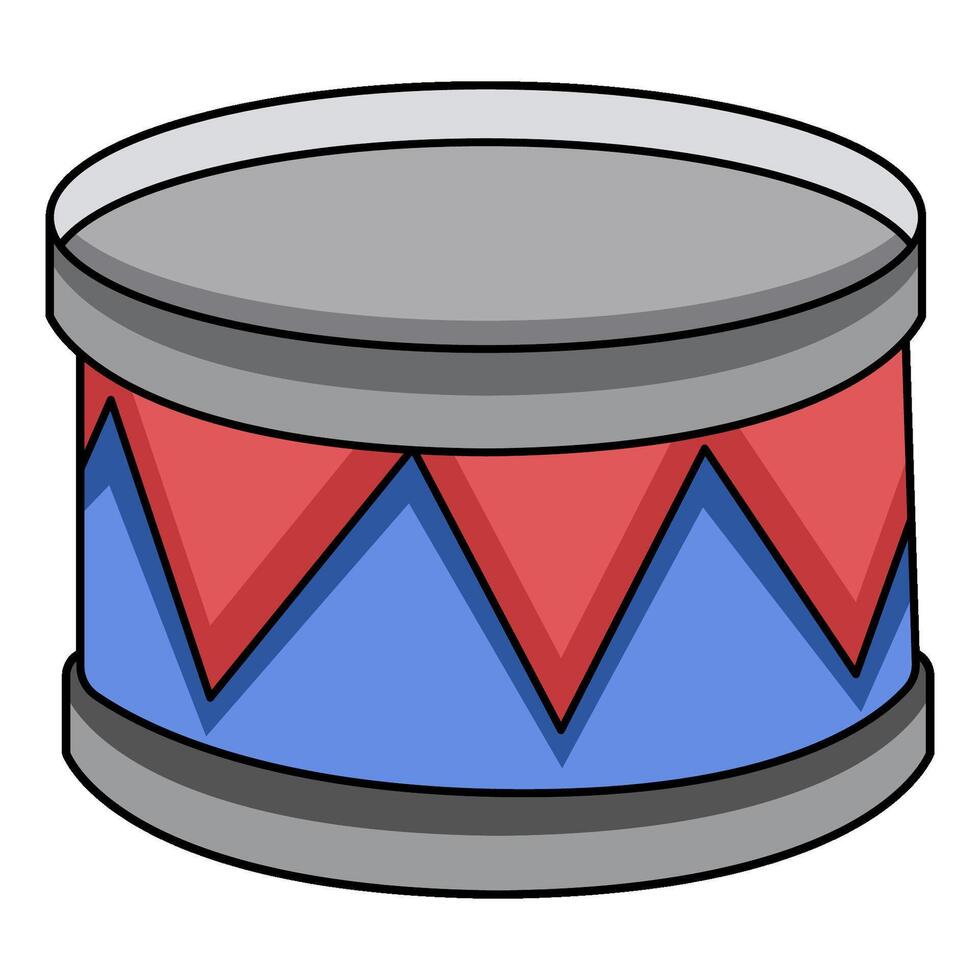 illustration of Drum vector