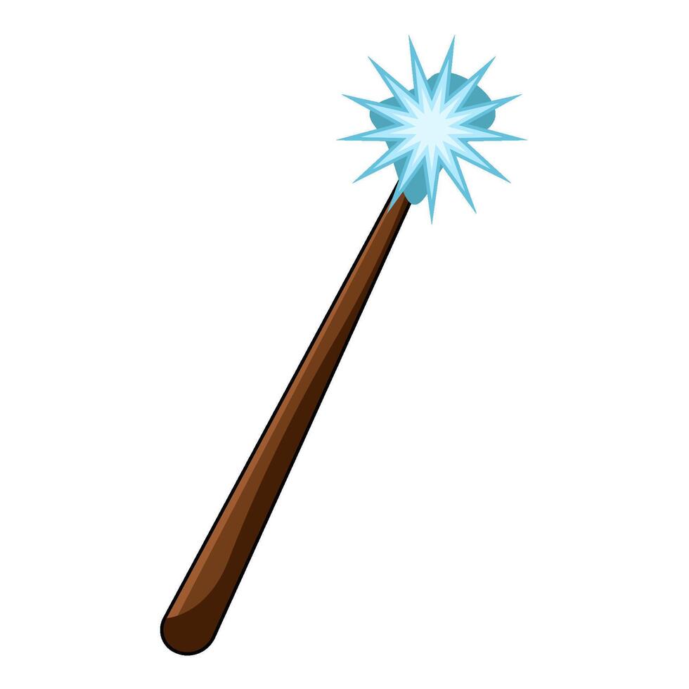 illustration of Magic Wand vector