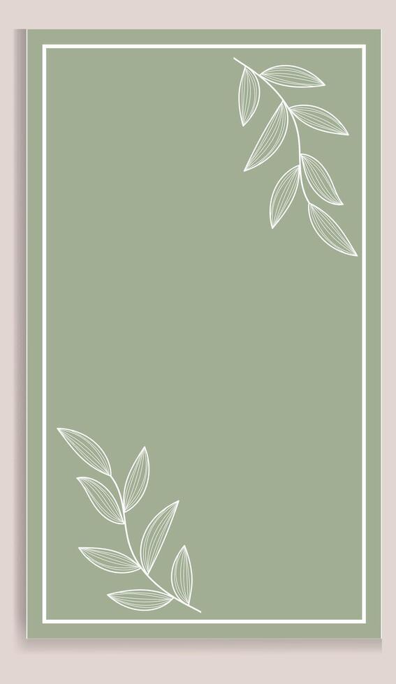 Wildflowers Clipart for wedding invitation card vector