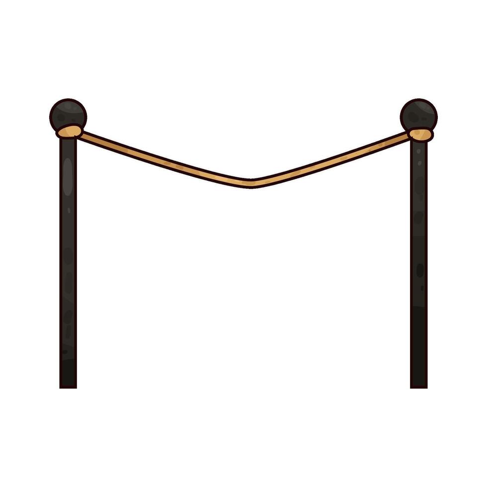 Illustration of Tightrope vector