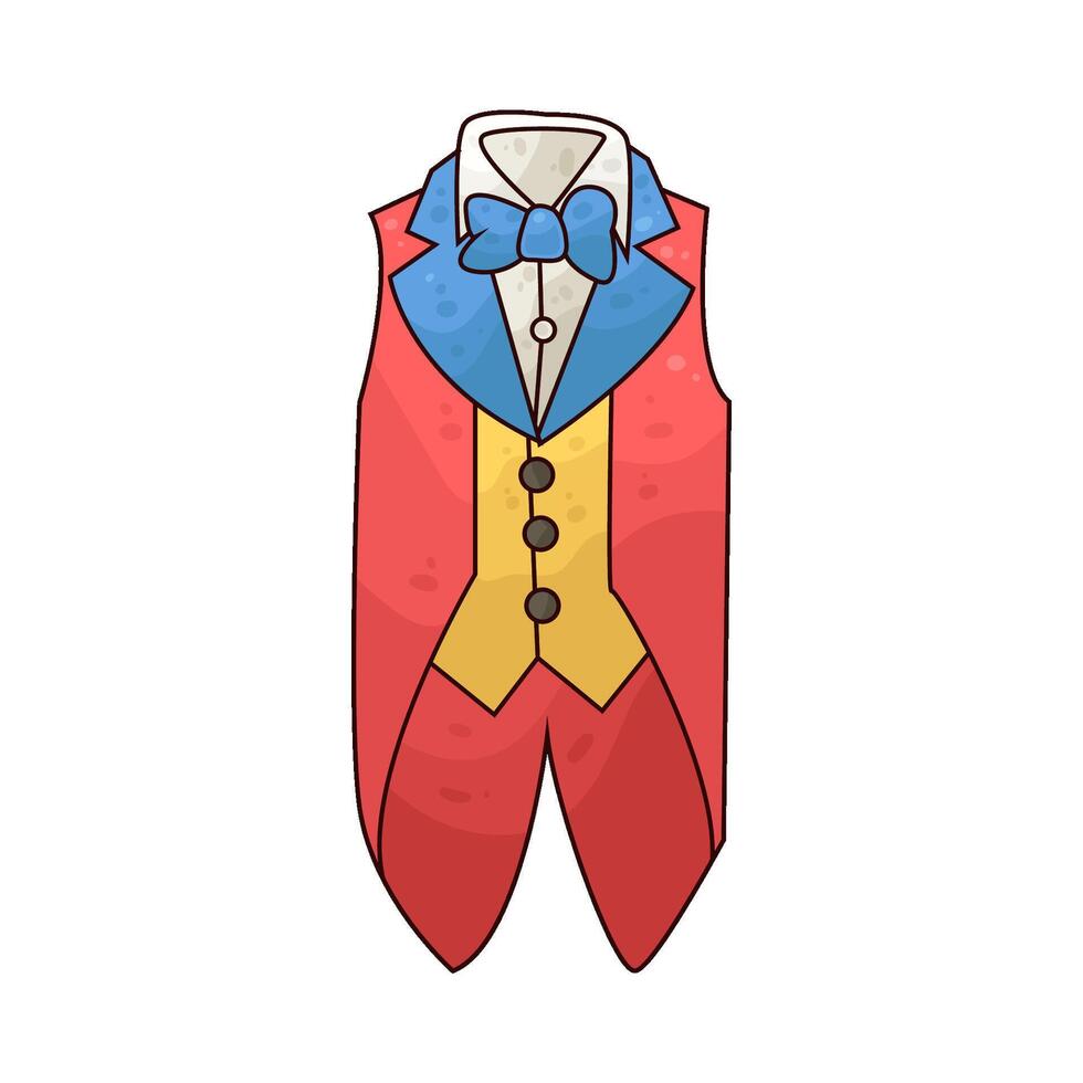 Illustration of Circus Outfit vector