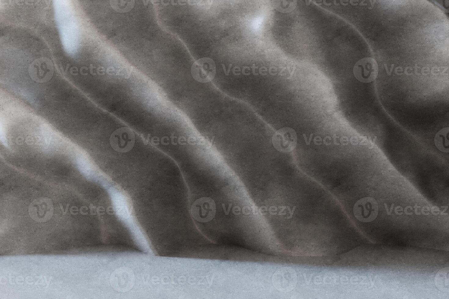 Empty, minimalistic scene with copy space for product placement. Ideal for highlighting premium goods. Gray color, concrete surfaces industrial style. Product display mockup. 3D render. photo