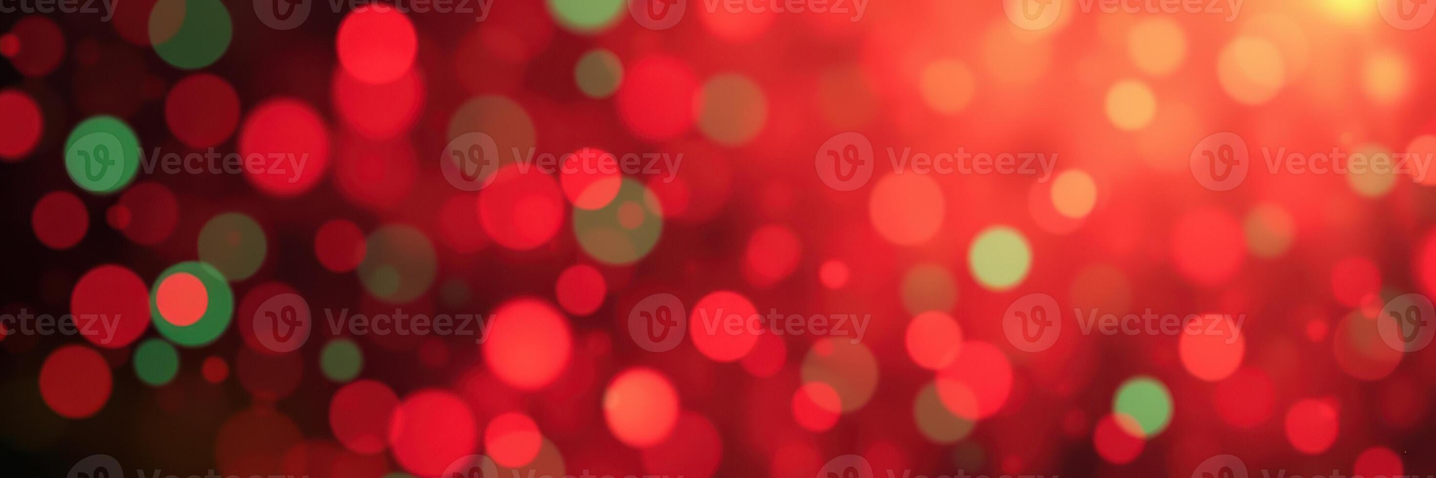 Colorful bokeh lights create an enchanting atmosphere for celebrations in a festive setting during the holiday season photo