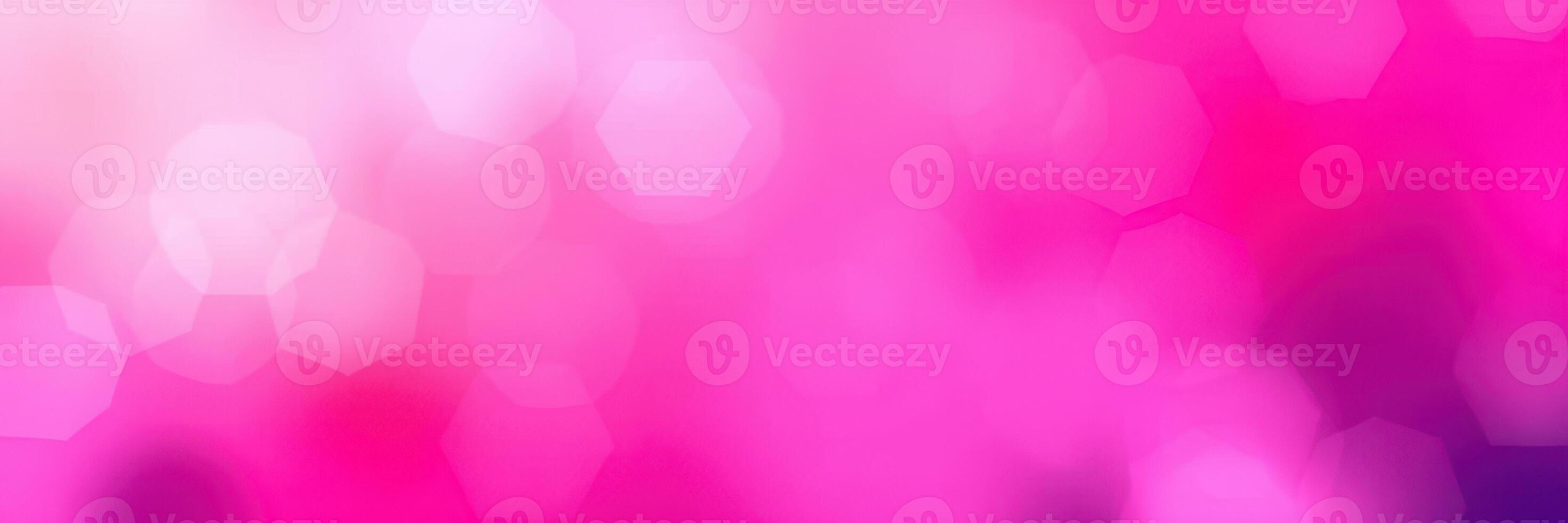 Bright pink bokeh background creates a vibrant atmosphere for creative projects and design elements photo