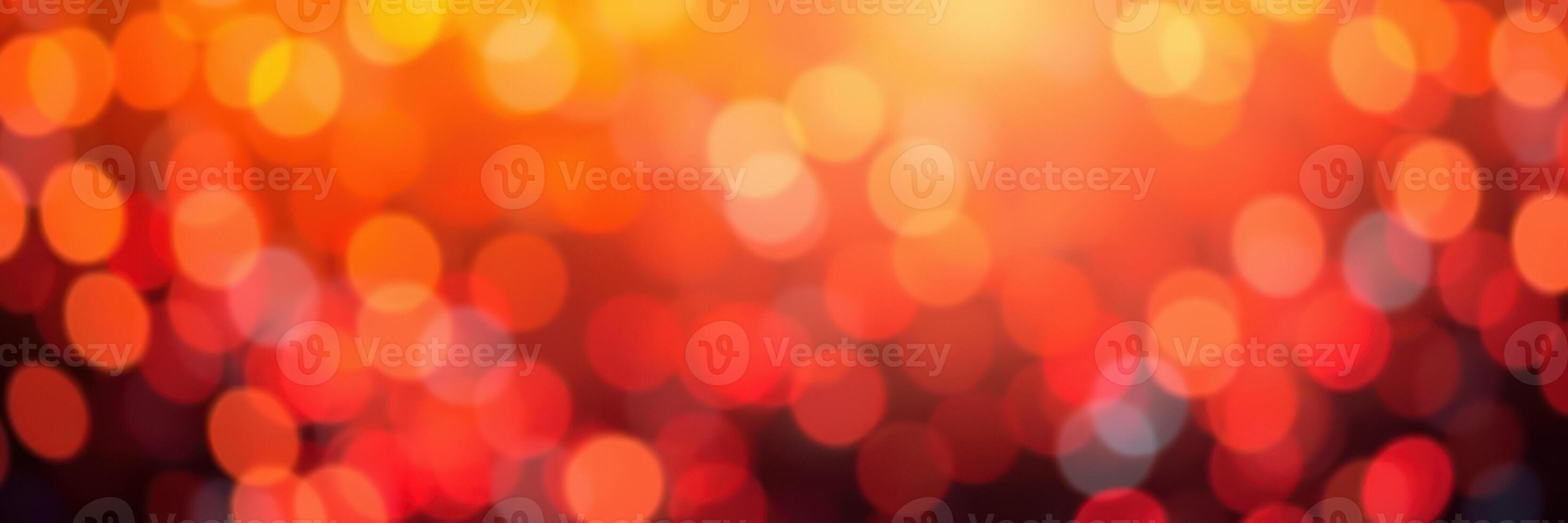 Colorful bokeh lights create a vibrant atmosphere for a festive celebration at night in the city photo