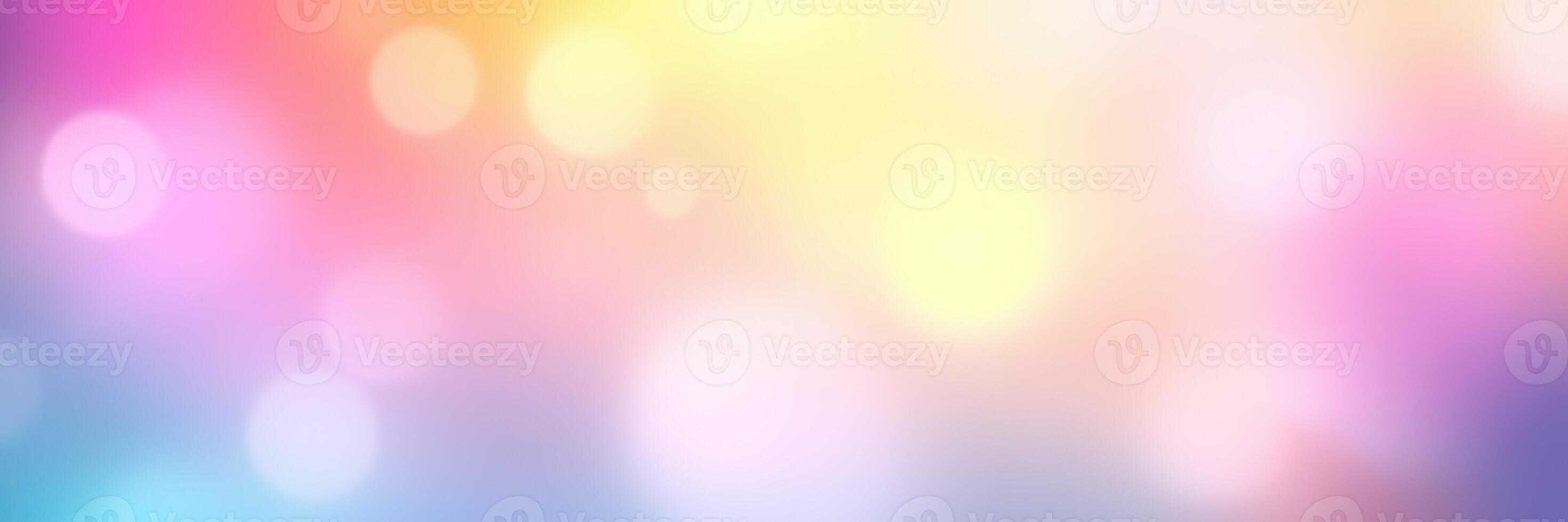 Colorful abstract background with soft bokeh lights creating a dreamy atmosphere during a vibrant celebration photo