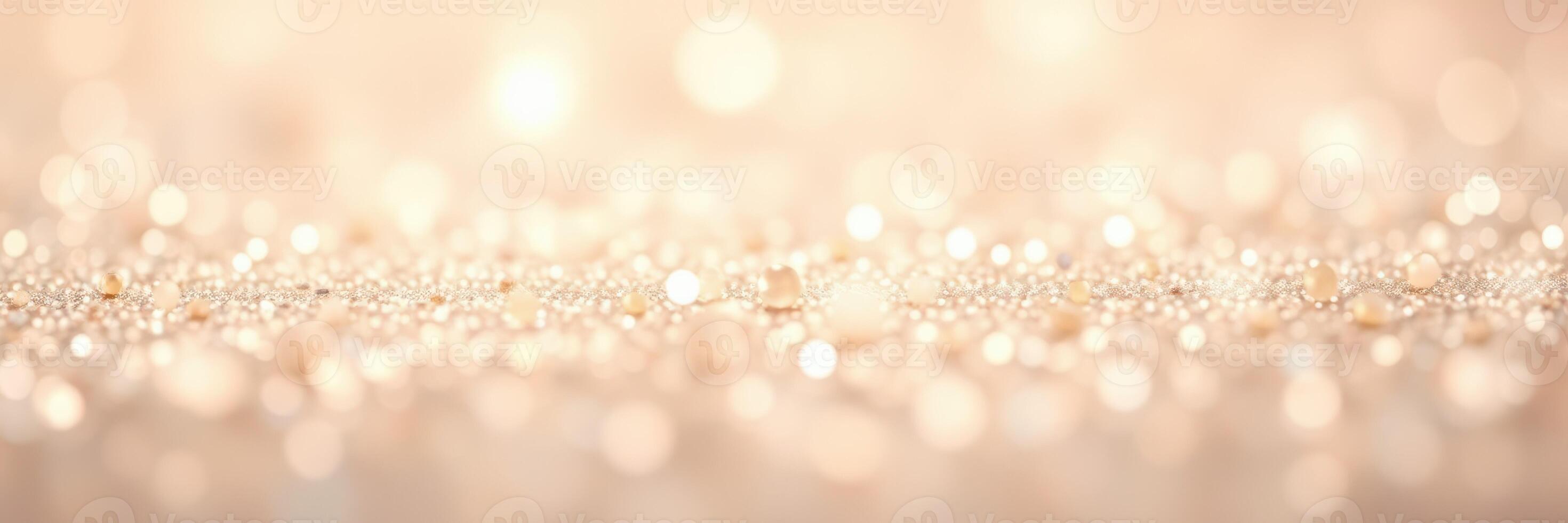 Sparkling background with shimmering lights creating a magical atmosphere for events or celebrations photo