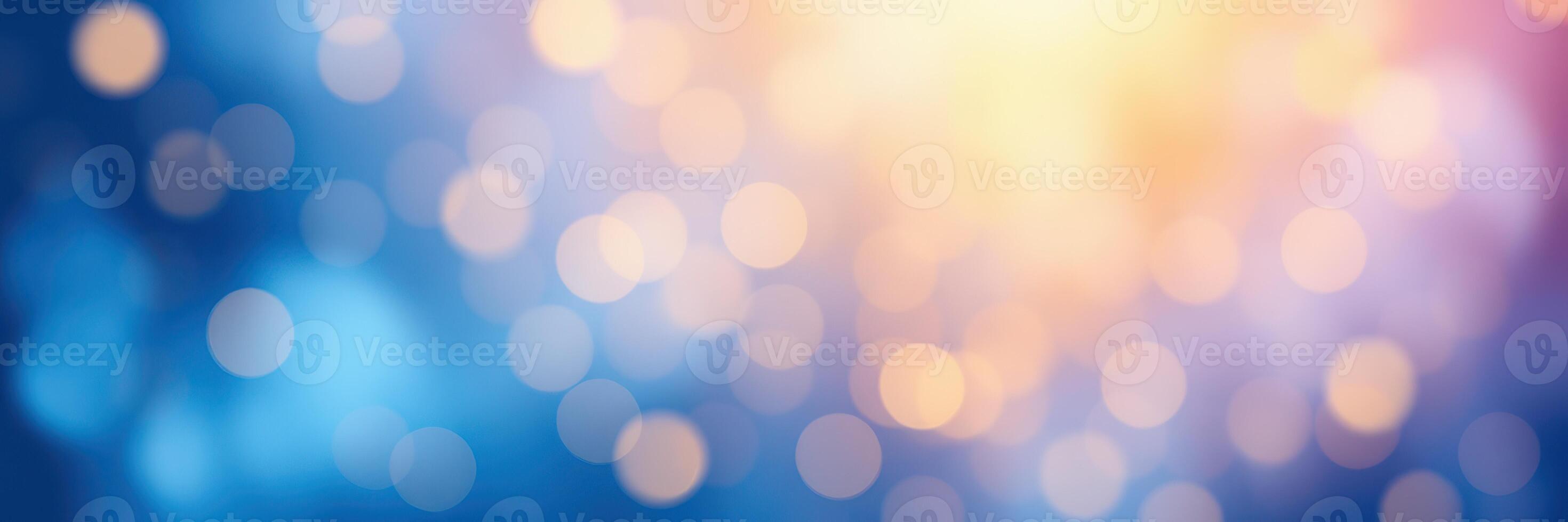 Vibrant abstract background with colorful bokeh lights creating a dreamy atmosphere at night photo