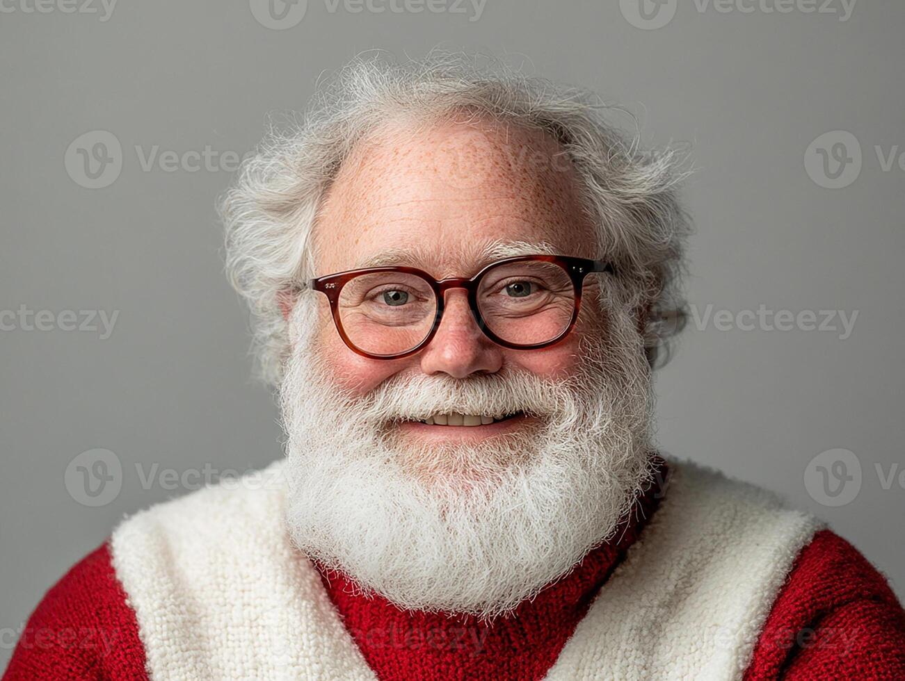 A man with glasses and a red sweater photo