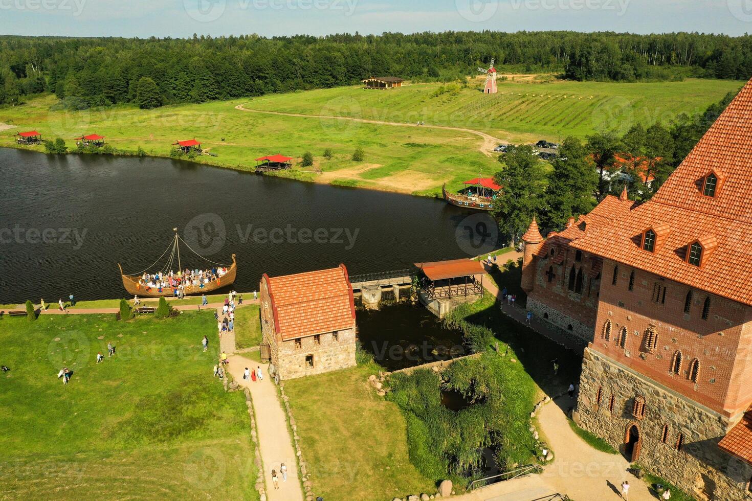 Park-museum of interactive history of Sulla in Belarus. Medieval historical complex photo