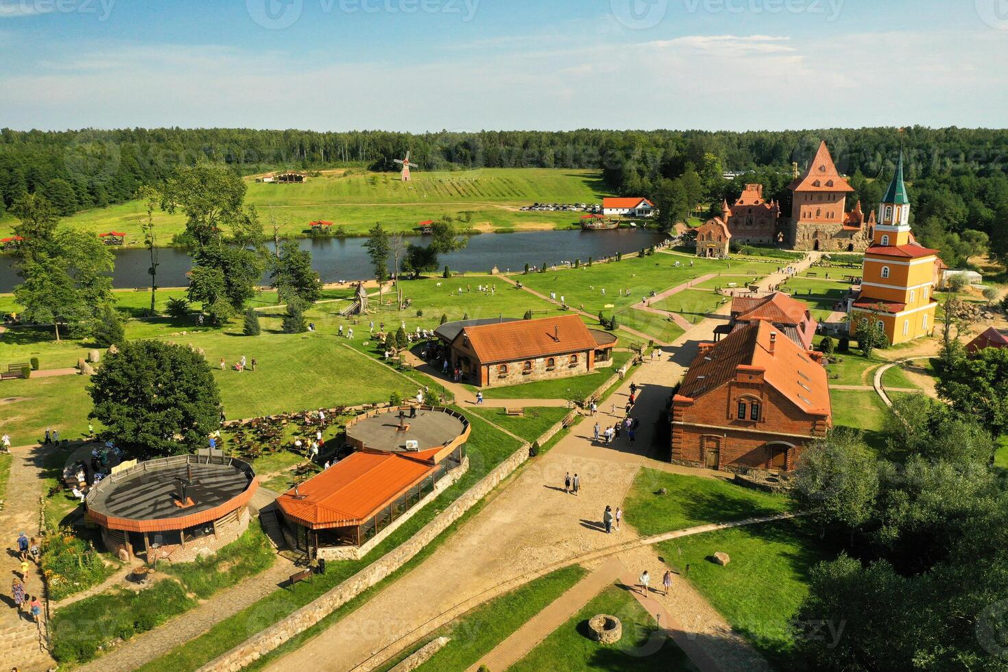 Park-museum of interactive history of Sulla in Belarus. Medieval historical complex photo