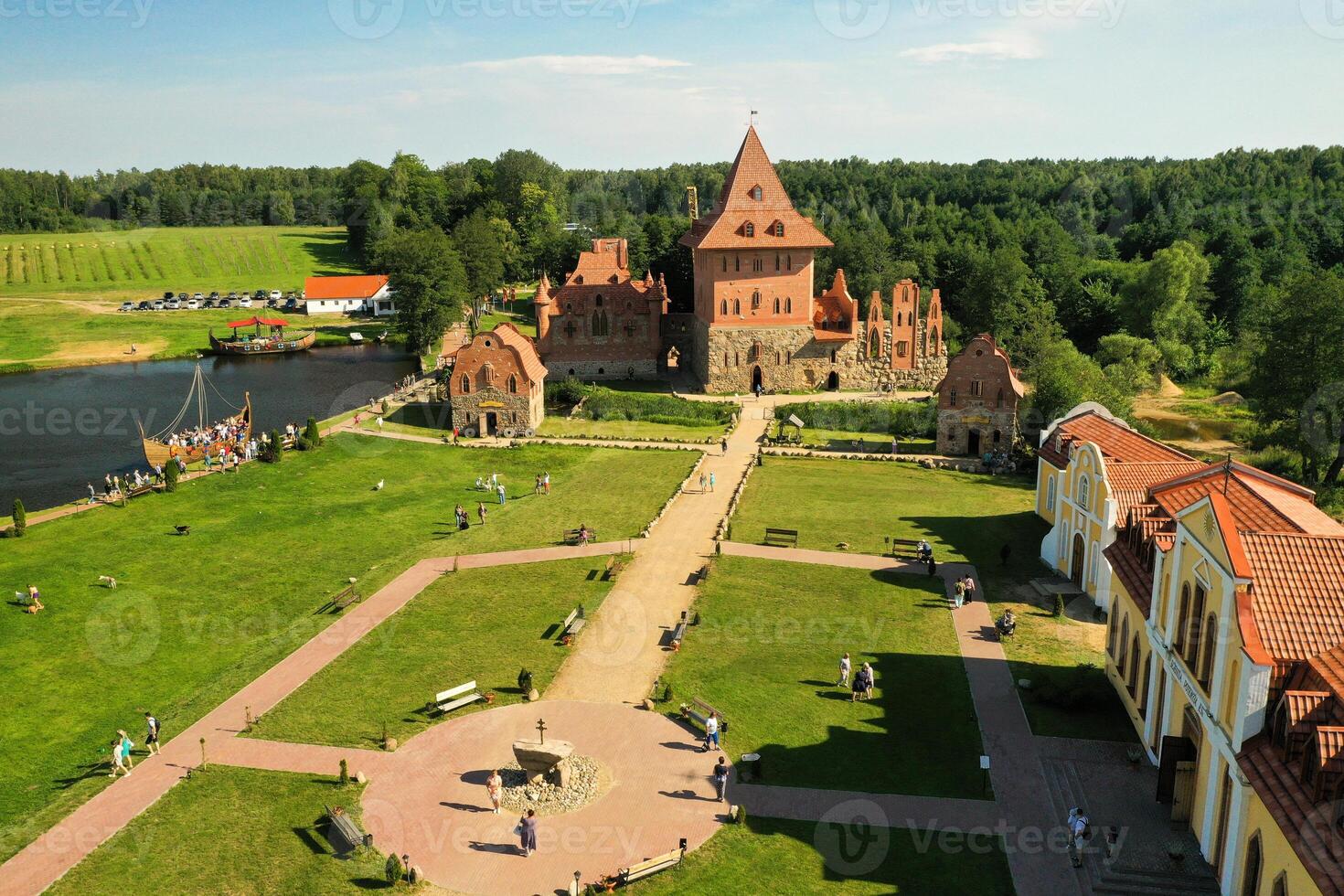 Park-museum of interactive history of Sulla in Belarus. Medieval historical complex photo