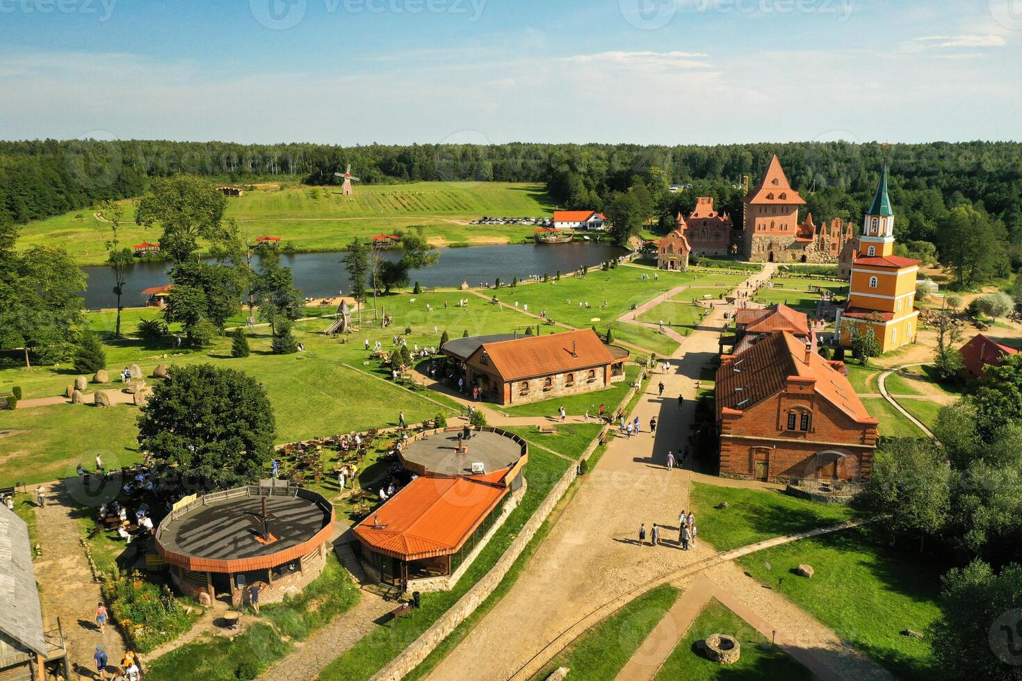 Park-museum of interactive history of Sulla in Belarus. Medieval historical complex photo