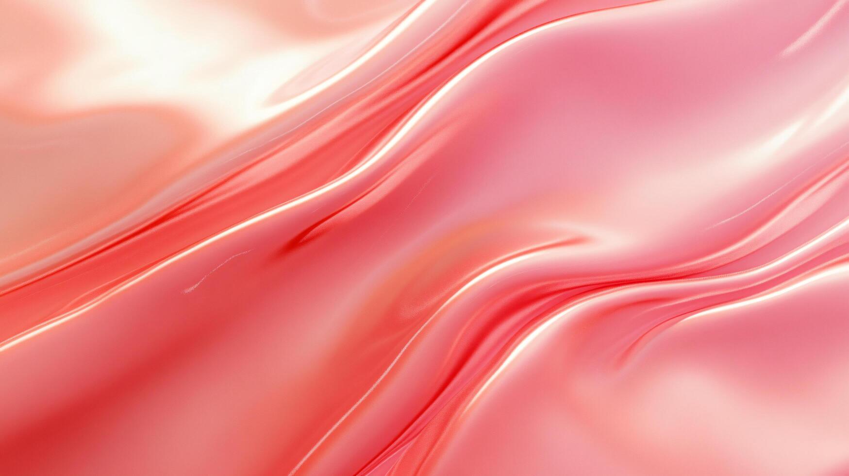Pink fabric with a wave pattern. The fabric is very soft and looks like it's made of silk photo