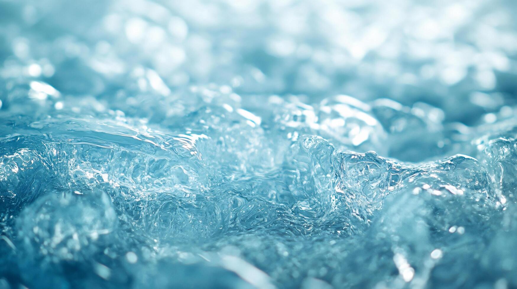 The image is of a body of water with ice floating on top. The water appears to be cold and clear, and the ice is floating on top of it. The scene has a calm and serene mood, with the ice photo