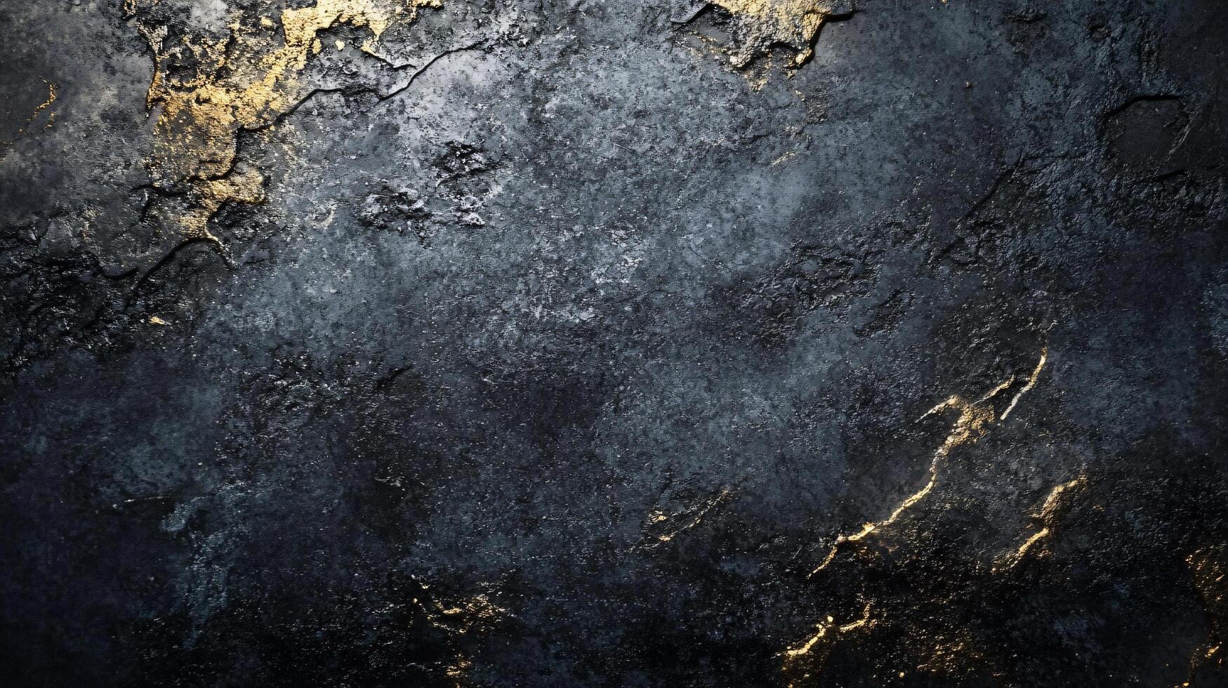 Black and gold background with a few specks of gold. The background is a dark color and the gold is scattered throughout the image photo