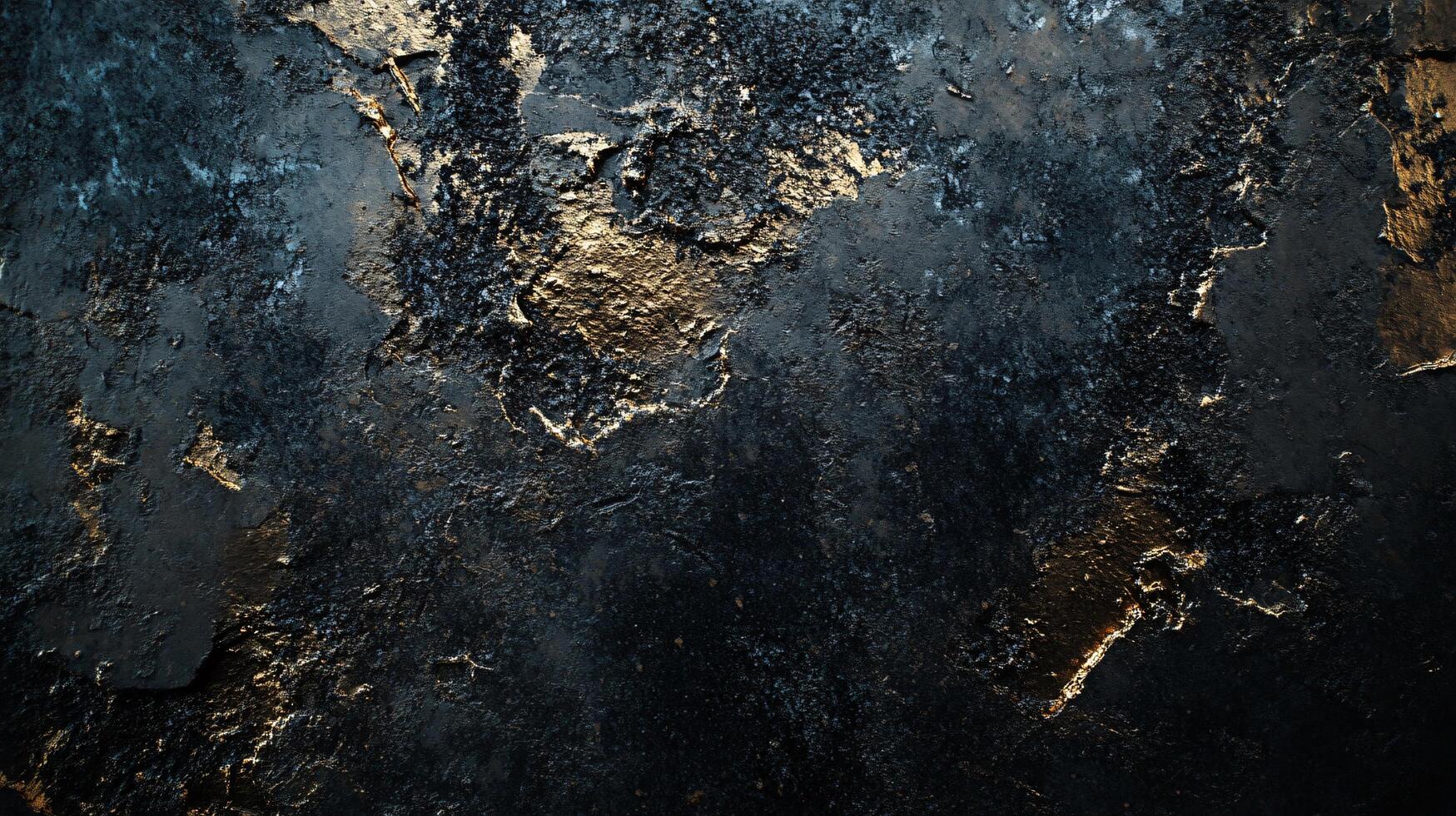 Dark blue and gold background with a lot of texture. The background is a mix of different colors and textures, giving it a unique and interesting appearance photo