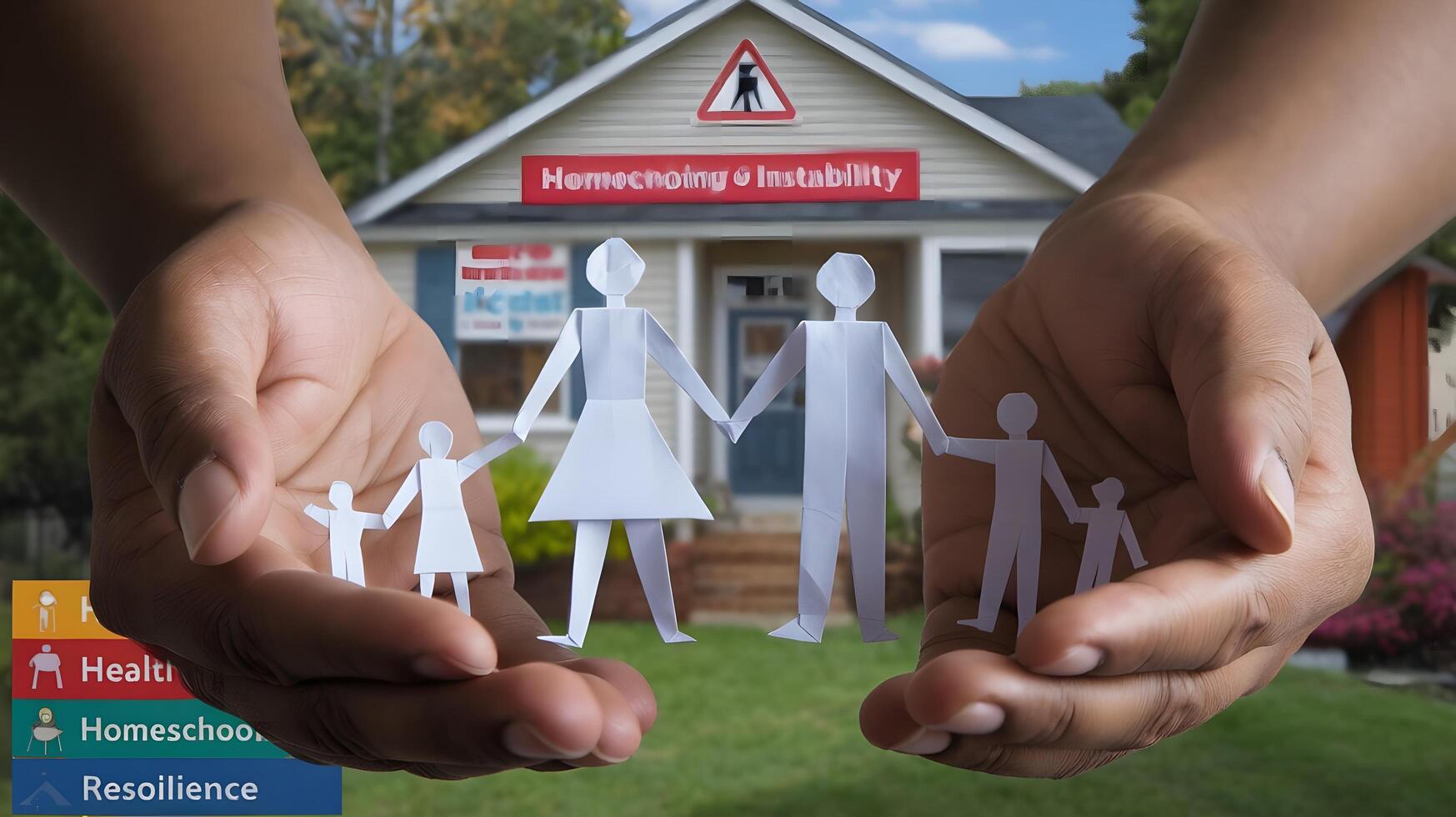 Homeowners insurance for families photo