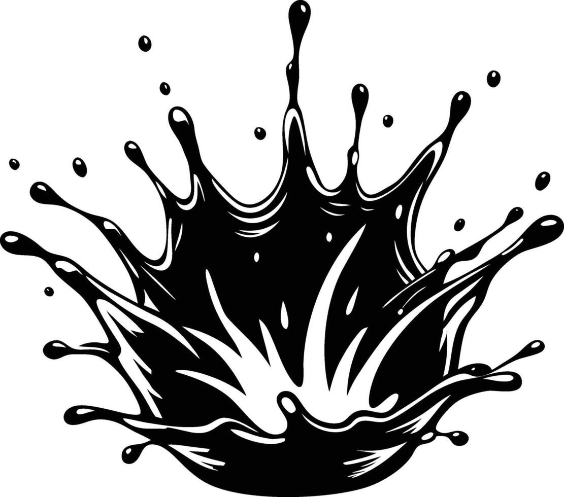 water splash clipart vector
