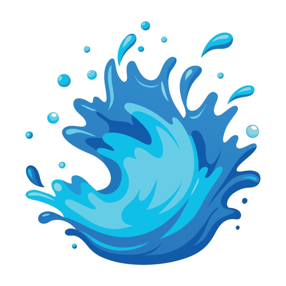 Water Drop Icon Set vector