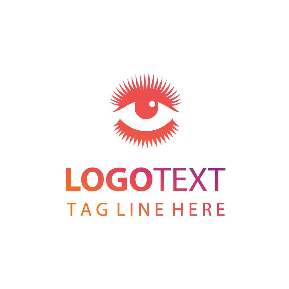Glam Eye Lash Studio Logo vector