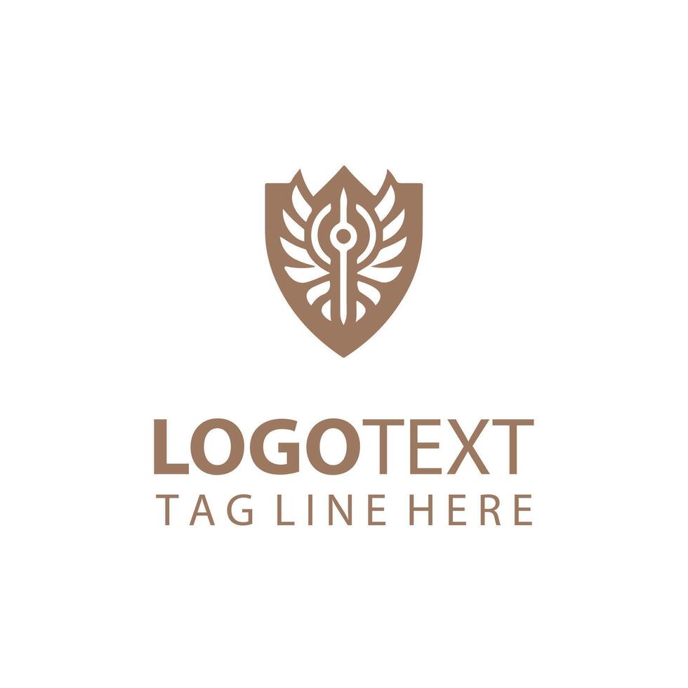 Guardian Shield Logo Design vector