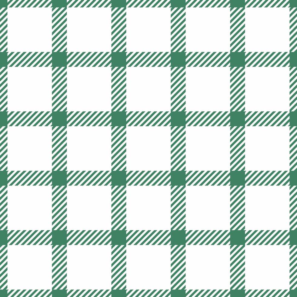 Japan plaid fabric texture, worldwide seamless tartan textile. Website pattern background check in mint and white colors. vector