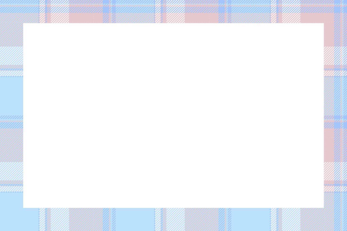Vintage frame . Scottish border pattern retro style. Tartan plaid ornament. vector