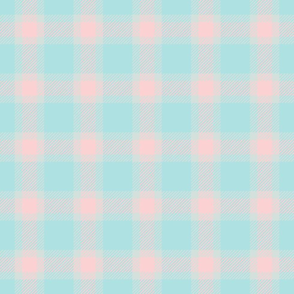 Hanukkah fabric plaid pattern, shabby texture textile seamless. Screen check background tartan in powder blue and spa blue colors. vector