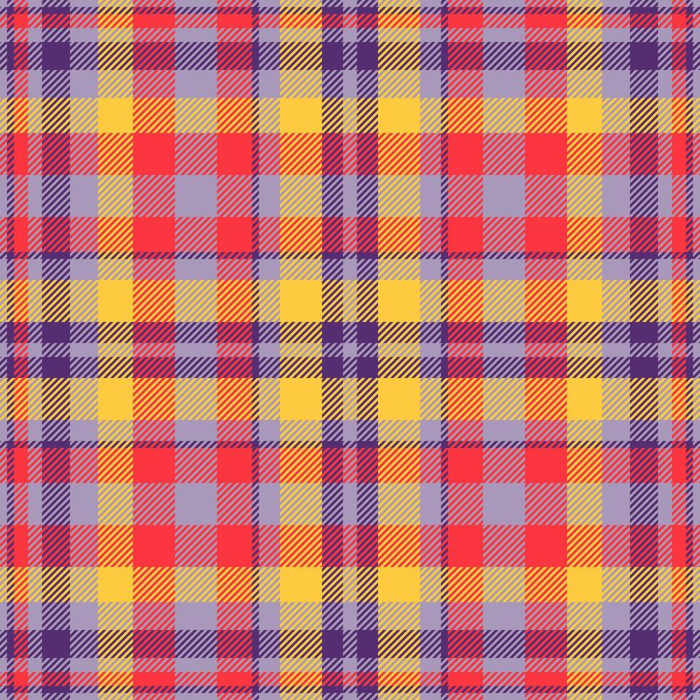 Setting textile tartan, france plaid fabric seamless. Content texture background pattern check in pastel and red colors. vector