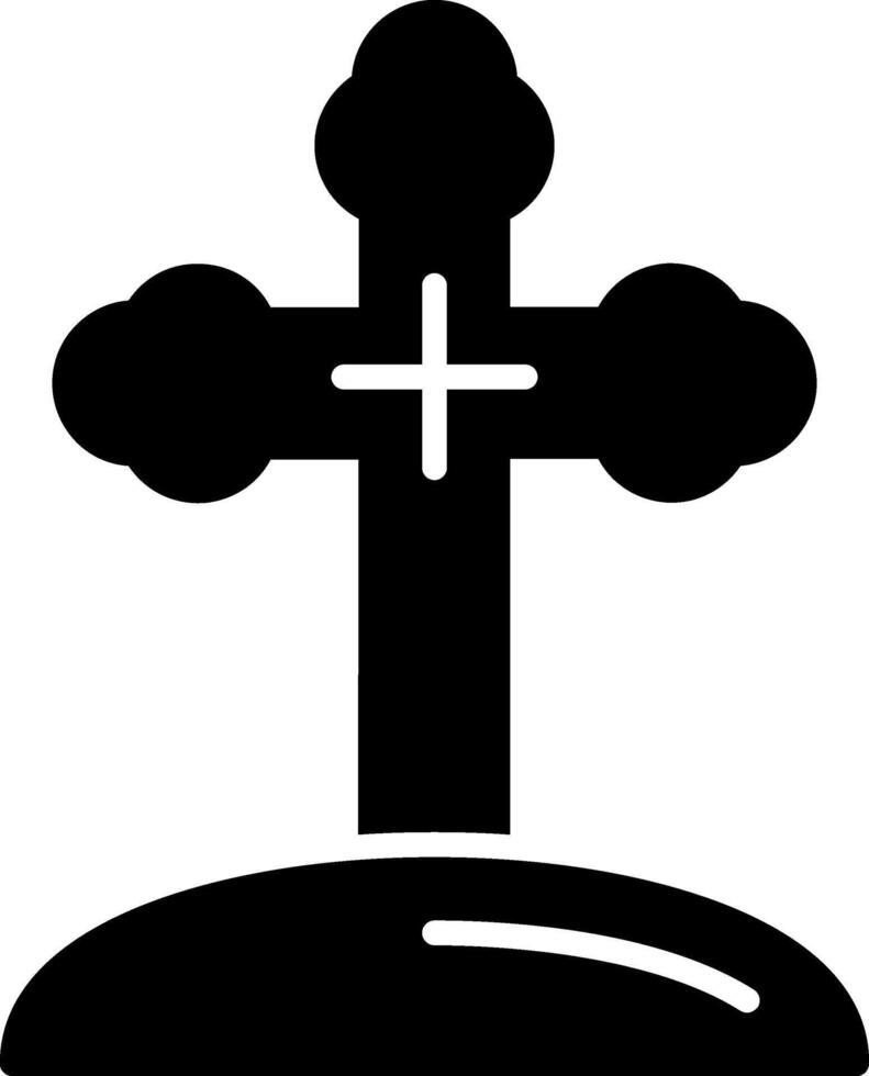 Christianity Glyph Icon vector