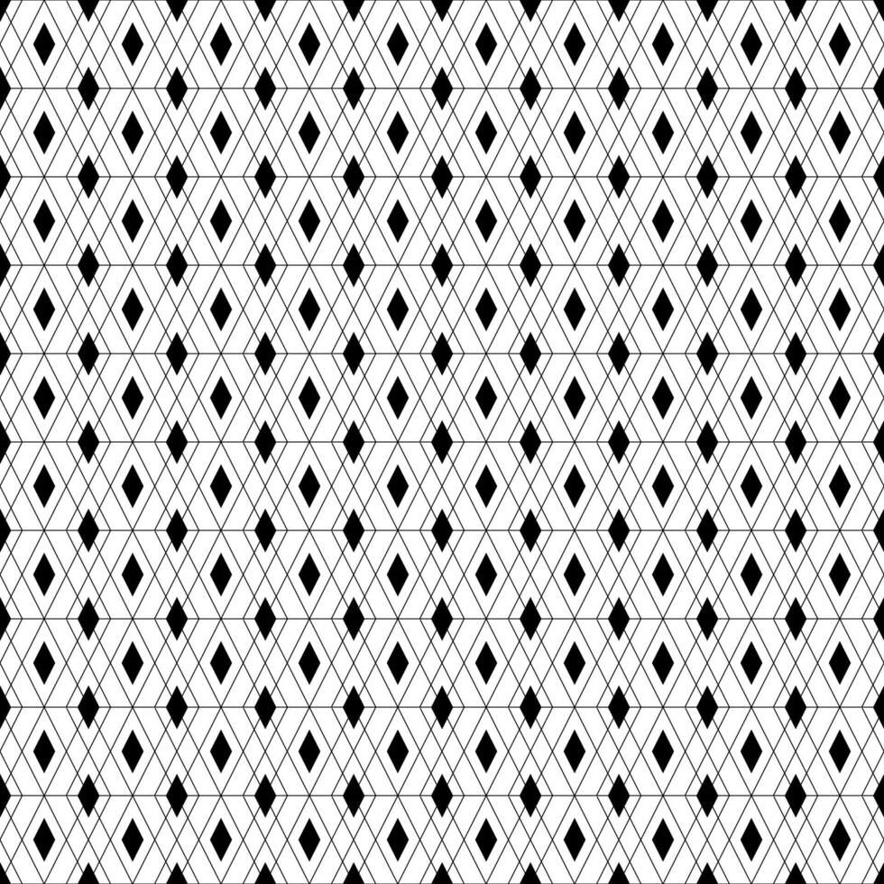 Seamless pattern. Geometric background texture. Black and white color. Simple modern style in flat design. vector