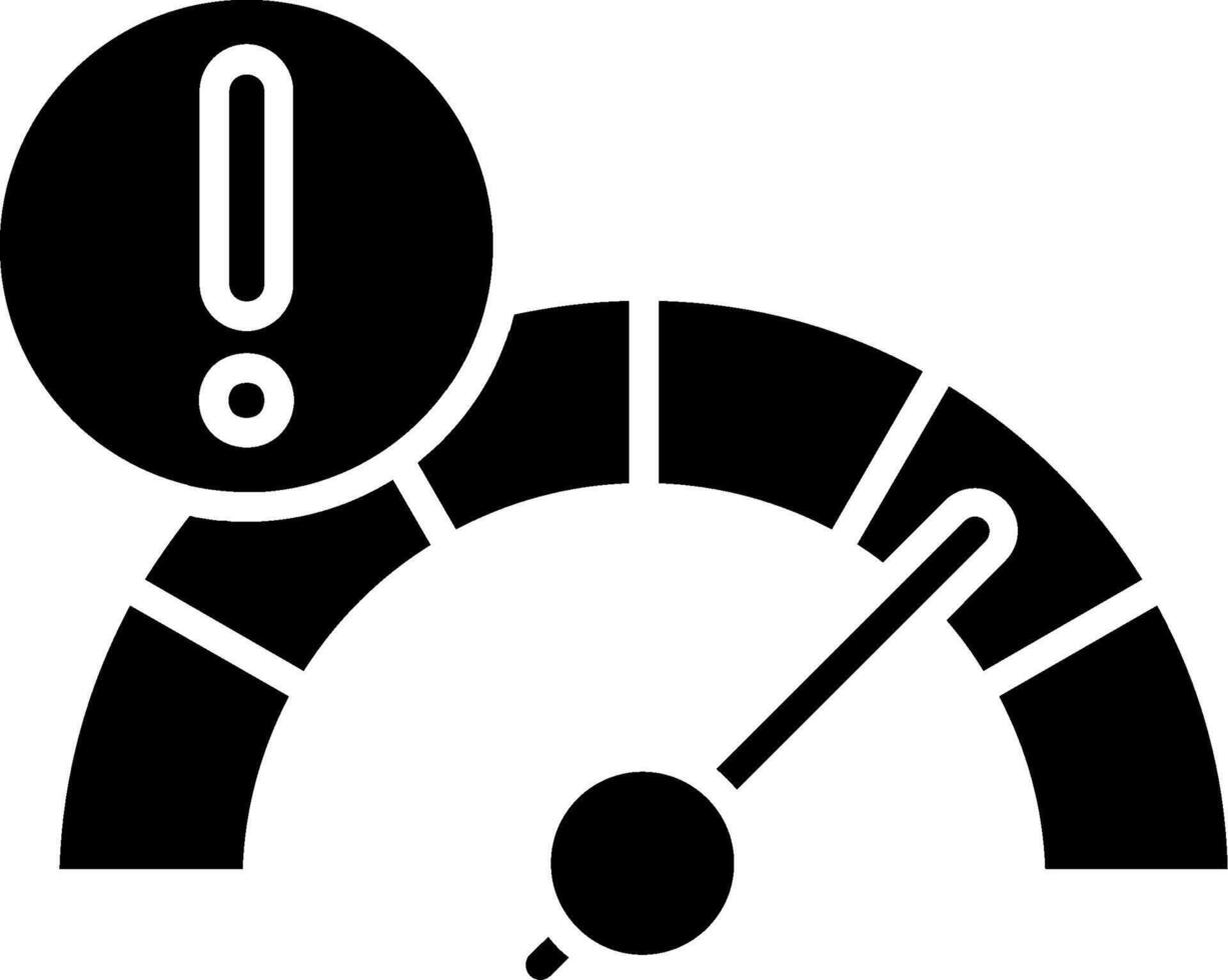 Tolerance Glyph Icon vector