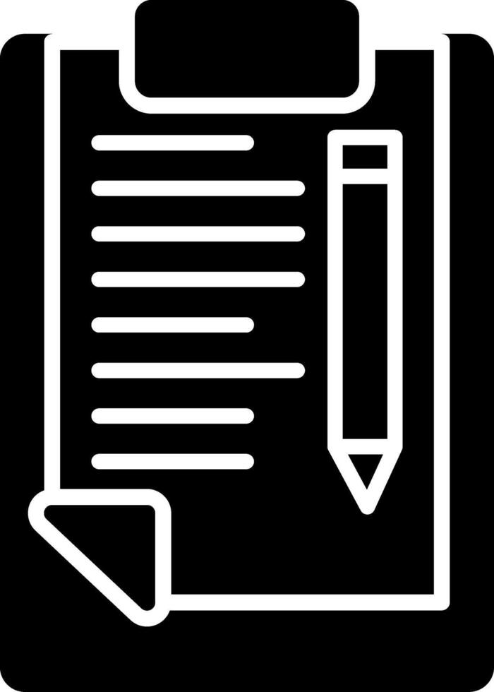 Pad Glyph Icon vector