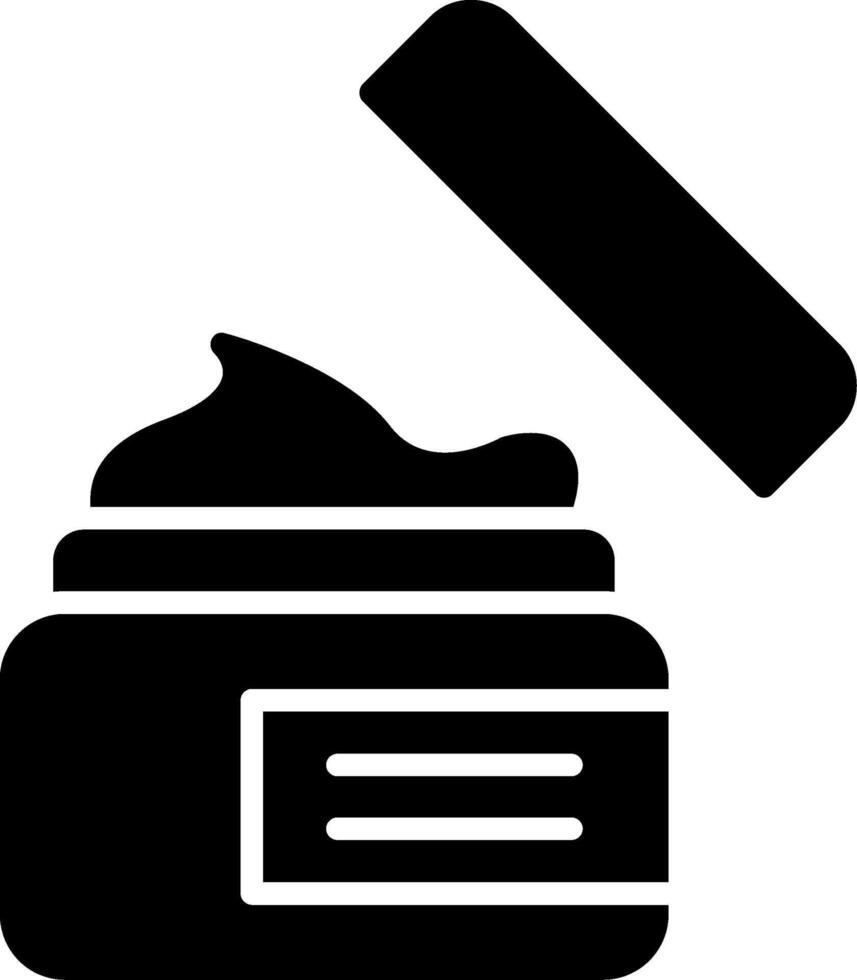 Skin Care Glyph Icon vector