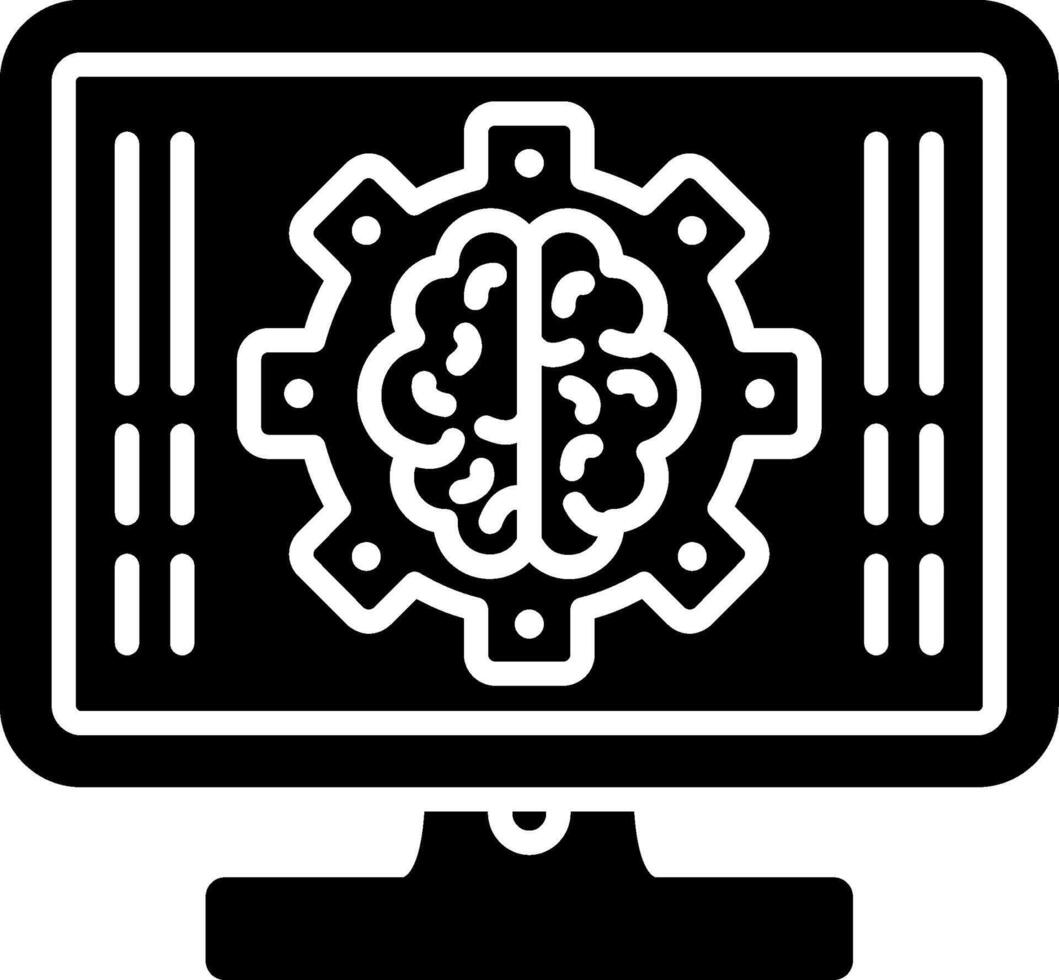 Functional Glyph Icon vector
