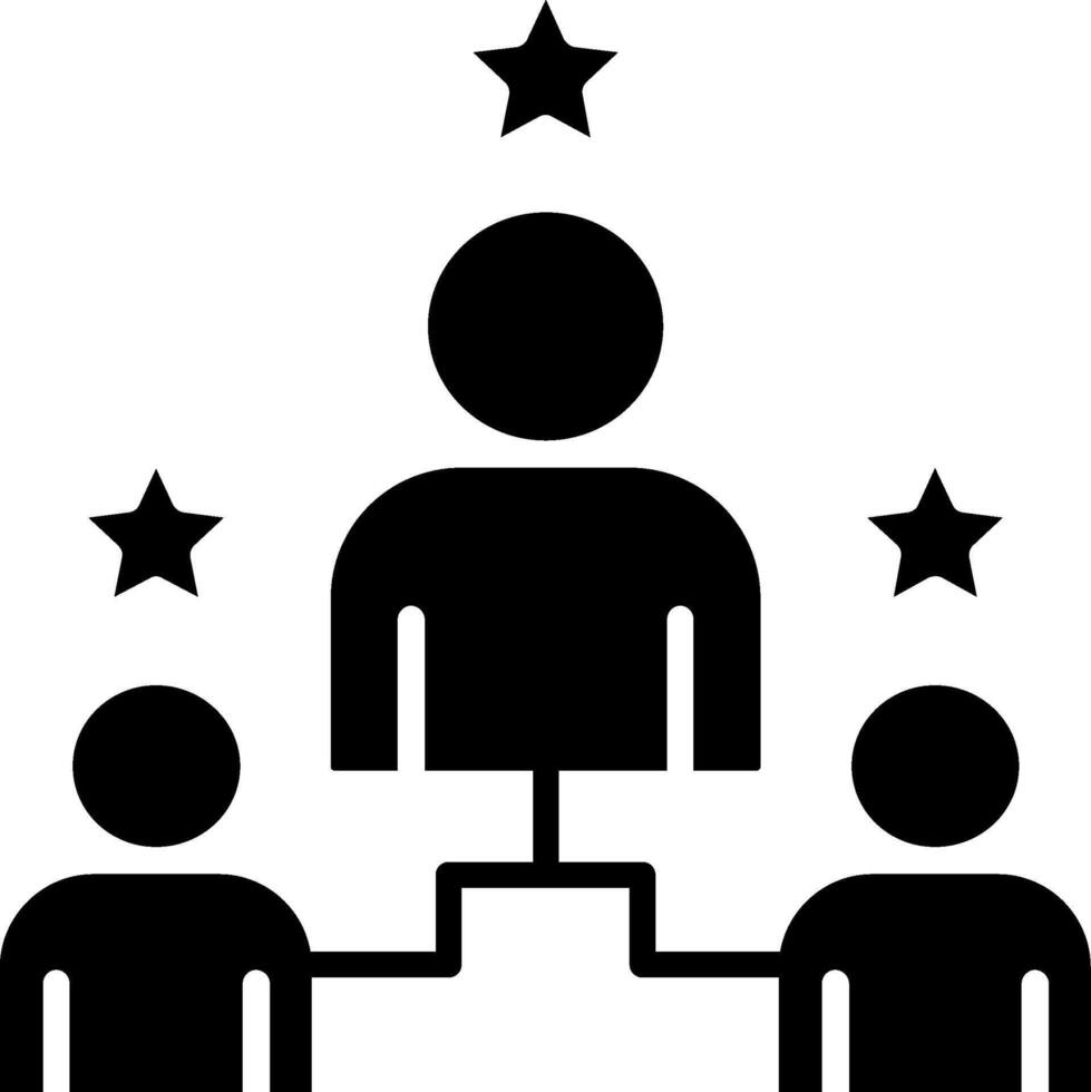 Experience Glyph Icon vector