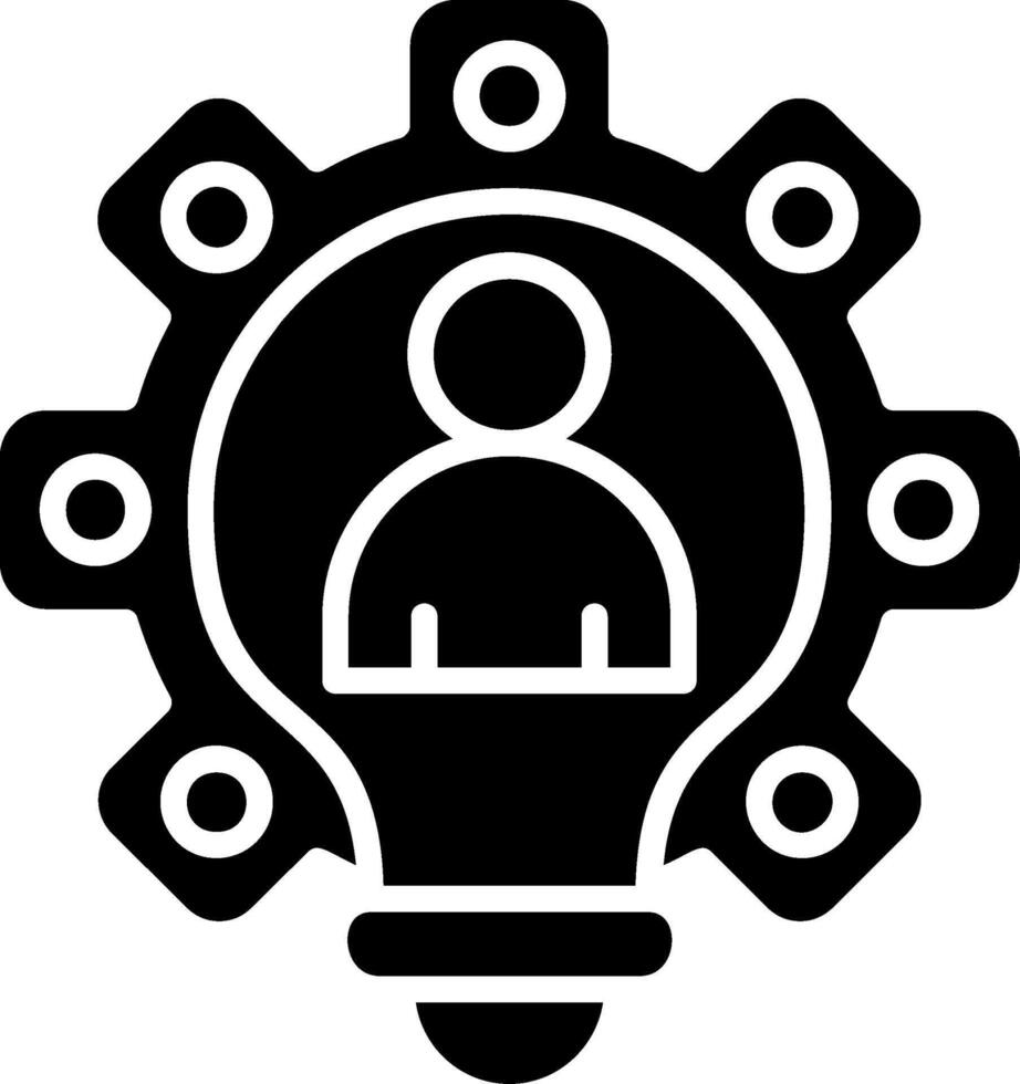 Operation Glyph Icon vector
