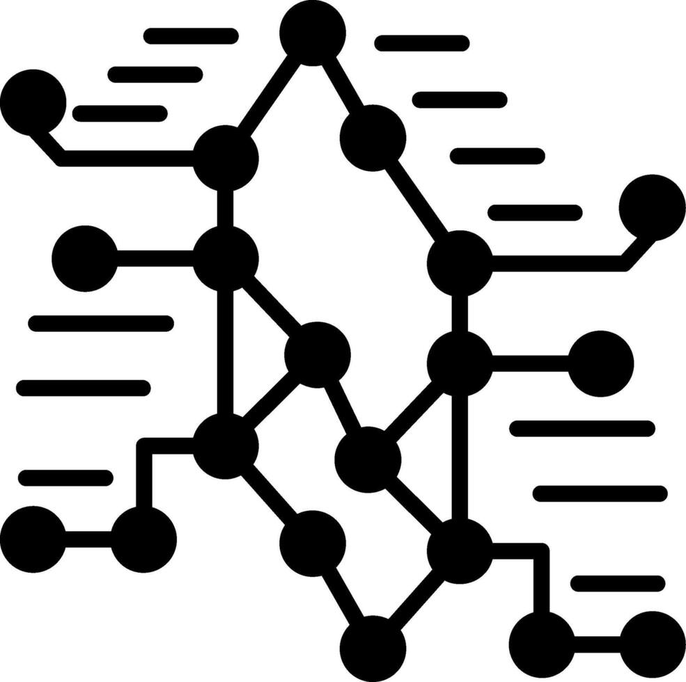 Underground Glyph Icon vector