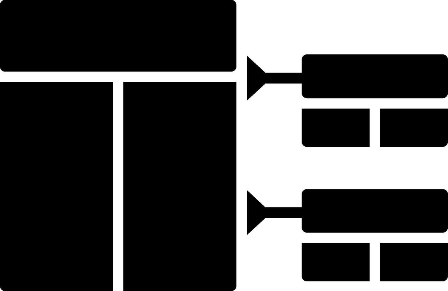 Entity Glyph Icon vector